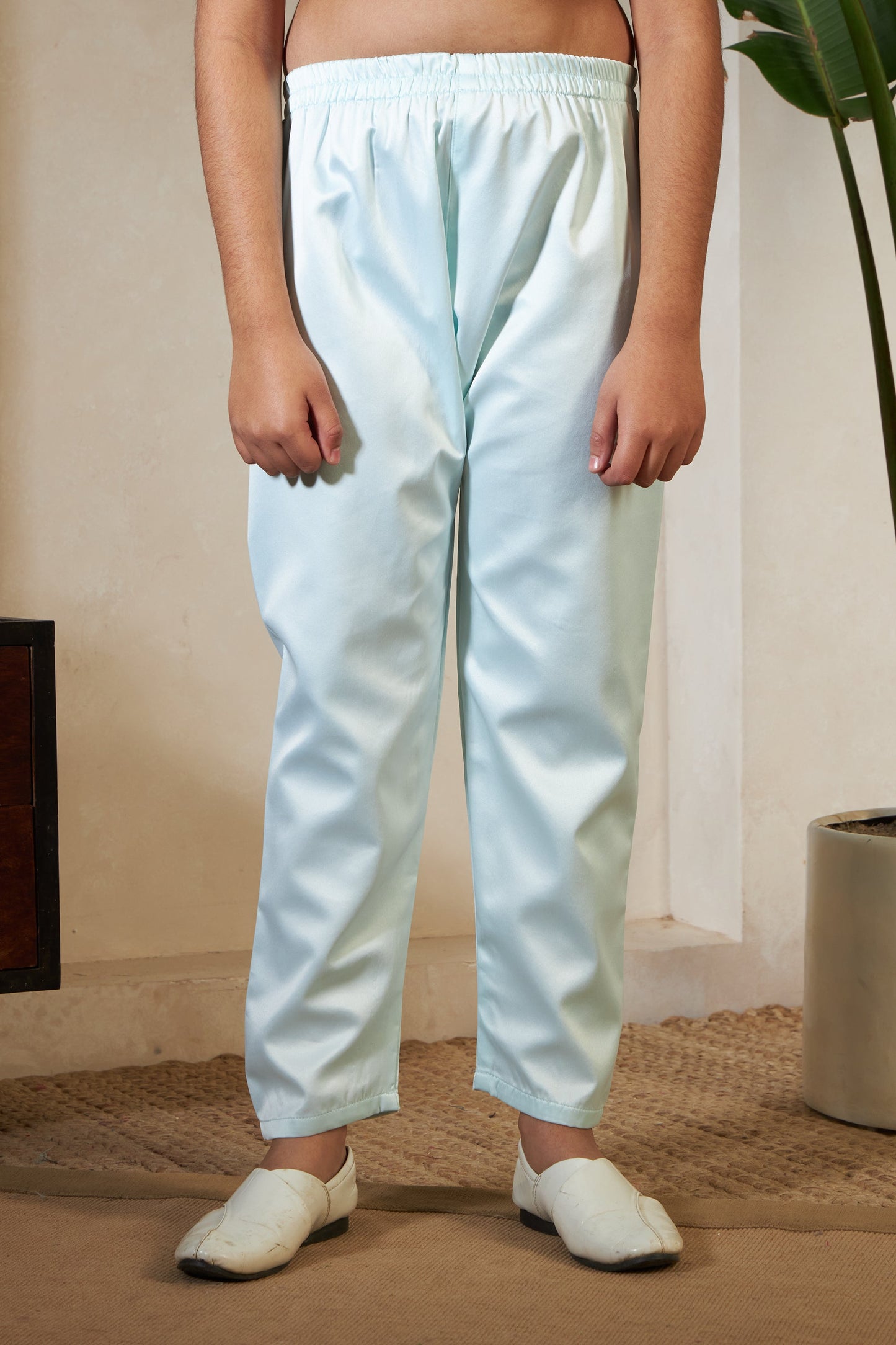 Pista Green Embroidered Carnival Set for Boys