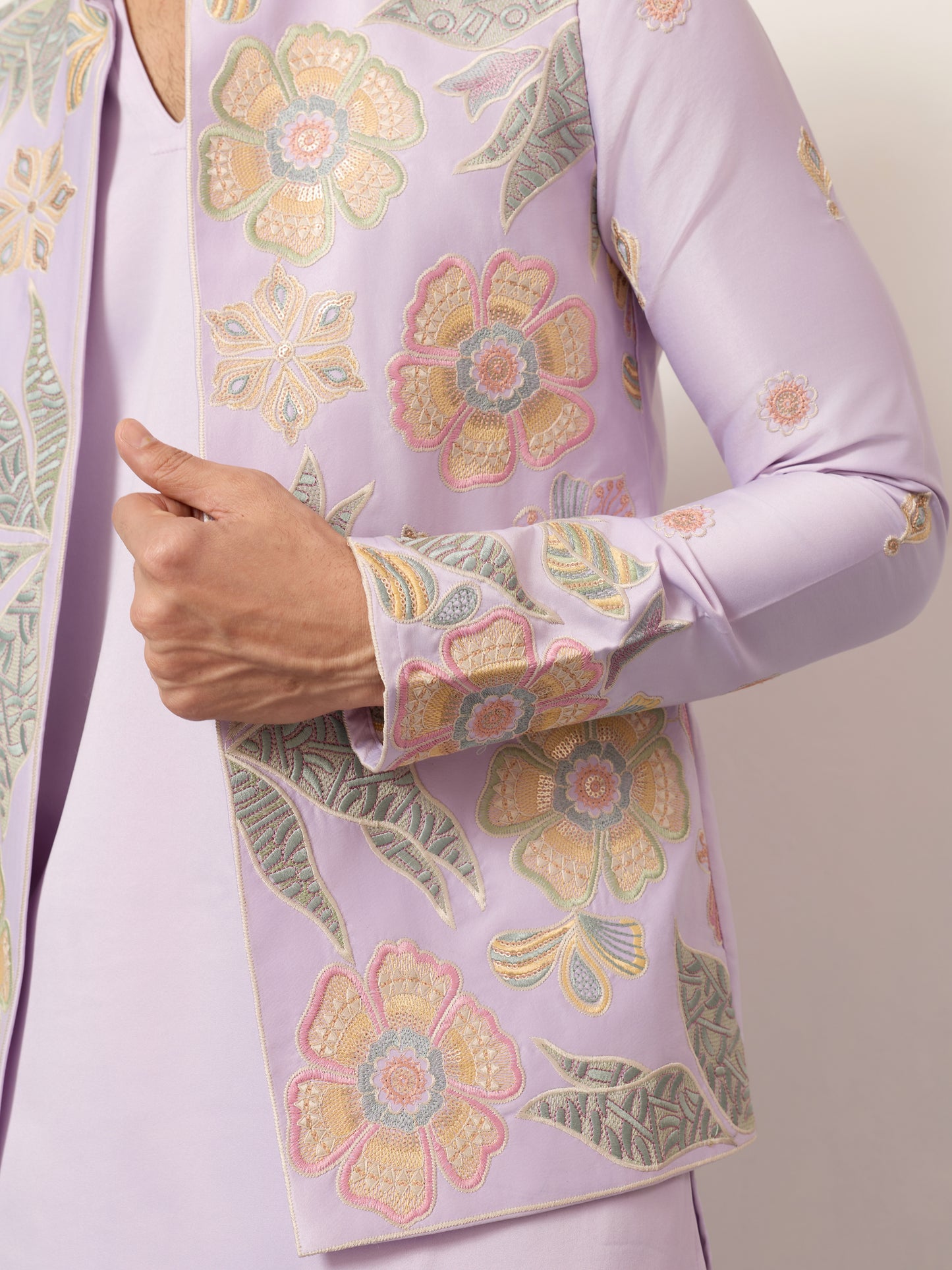 Mens Wear Designer Luxury Koti Kurta Set for Carnival Season