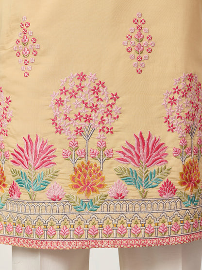 Groom Yellow Kurta for Haldi Ceremony Special for Mens