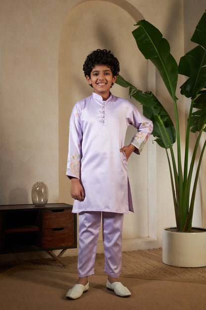 Baby Pink Embroidered Carnival Set for Boys